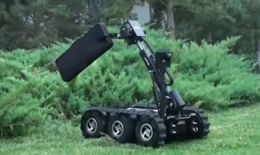 140kg Yükleme Yeteneği ile Hassas İşleme Bomba İmha Robotu Siyah Renk