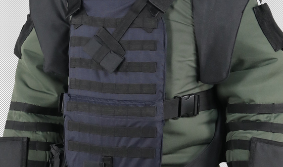 Silahlı Polis Bomba İmha Ekipmanı Kablolu İletişim Sistemi Eod Suit