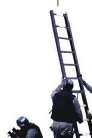 Alüminyum Alaşımlı Taktik Katlanır Merdiven / Katlanabilir Swat Merdiveni