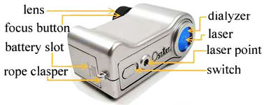 Küçük Boy Gizli Kamera Bulucu Sayaç Gözetleme Ekipmanları 920nm Dalga Boyu