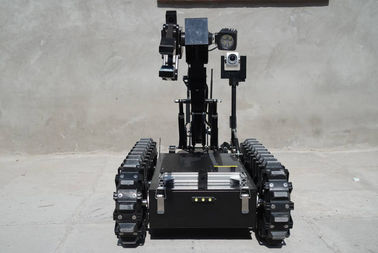Akıllı EOD Bomba İmha Ekipmanları Robot Güvenli Operatör 90kg Ağırlığı Değiştirin