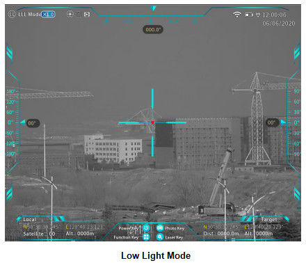 Çok İşlevli Beş Optik Kanal Ip67 Termal Gözlem Cihazı