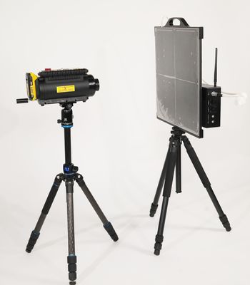433x433mm Dedektör Alanı I5 Taşınabilir X-Ray Kontrol Sistemi 15mm Dedektör Kalınlığı