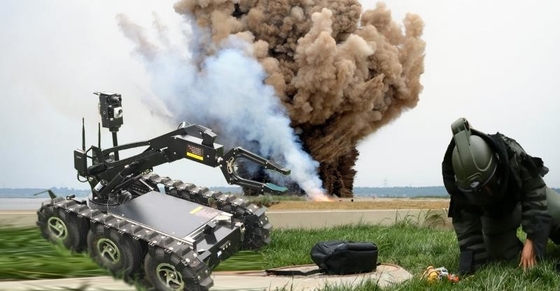 Dc24v Patlayıcılar Eod Robot Kurşun Asit Şarj Edilebilir Pil